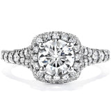 0.75 ctw. Acclaim Engagement Ring in 18K White Gold
