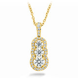 0.77 ctw. Aurora Pendant - Small in 18K Yellow Gold