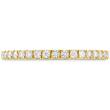 0.28 ctw. Cali Chic Band Matches SplitShank DER in 18K Yellow Gold