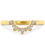0.1 ctw. Behati Tiara Band in 18K Yellow Gold
