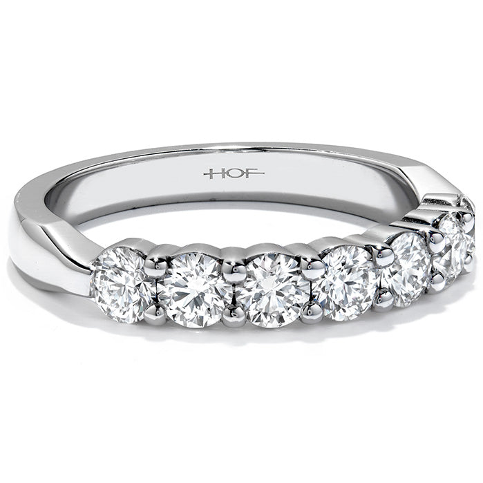 0.33 ctw. Seven-Stone Band in 18K White Gold
