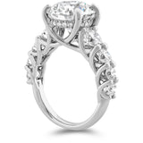 The Verona Diamond Ring in Platinum