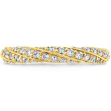 0.5 ctw. Atlantico Pave Band in 18K White Gold
