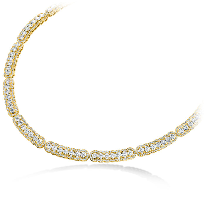 20.21 ctw. Aurora Line Necklace in 18K White Gold