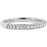 0.45 ctw. Euphoria Pave Band in 18K White Gold