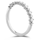 0.37 ctw. Gracious Classic Diamond Band in 18K White Gold