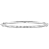 0.7 ctw. HOF Classic Channel Set Bangle - 160 in 18K White Gold