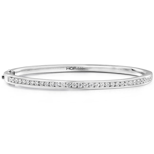 1.2 ctw. HOF Classic Channel Set Bangle - 210 in 18K White Gold