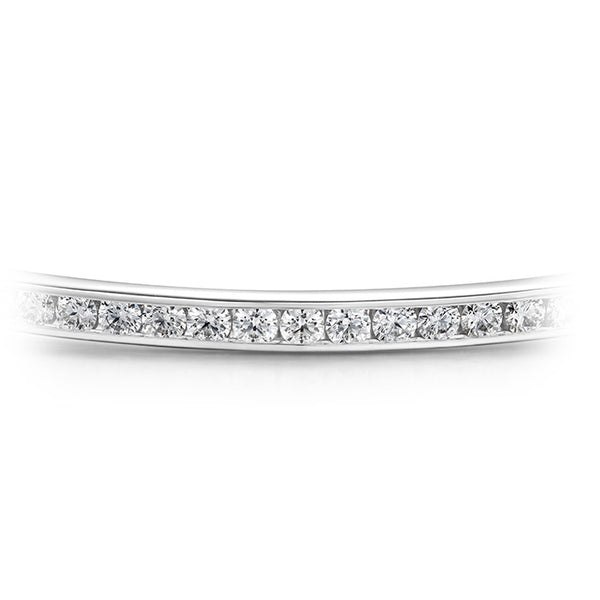 2.15 ctw. HOF Classic Channel Set Bangle - 270 in 18K White Gold