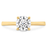 HOF Signature Solitaire Engagement Ring in 18K White Gold