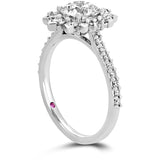 0.29 ctw. Behati Say It Your Way Oval Engagement Ring in 18K White Gold