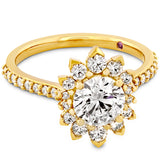 0.29 ctw. Behati Say It Your Way Oval Engagement Ring in 18K White Gold