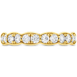 0.7 ctw. Lorelei Floral Diamond Band Large in 18K White Gold