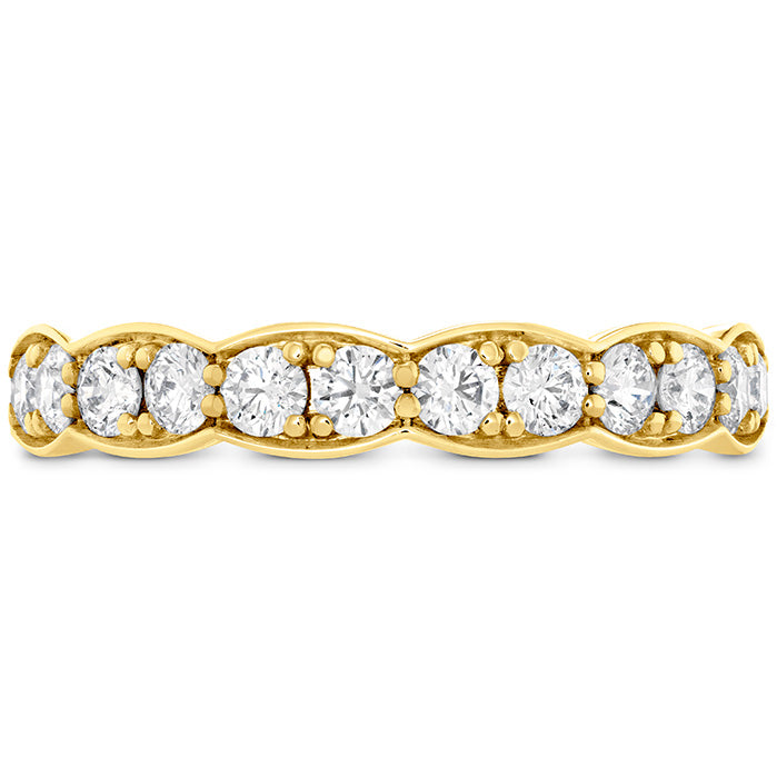 0.7 ctw. Lorelei Floral Diamond Band Large in 18K White Gold