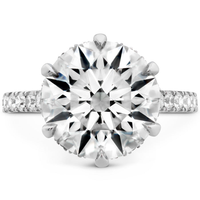 The Primrose Diamond Ring in Platinum