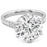 The Primrose Diamond Ring in Platinum
