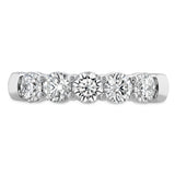 0.25 ctw. Signature 5 Stone Band in 18K White Gold