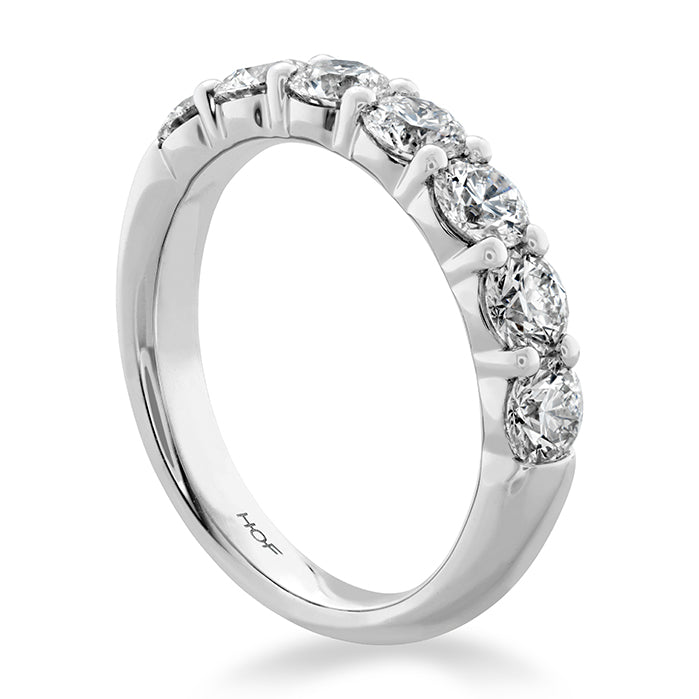 0.5 ctw. Signature 7 Stone Band in 18K White Gold