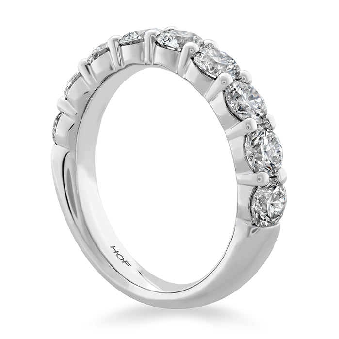 0.5 ctw. Signature 9 Stone Band in 18K White Gold