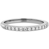 0.18 ctw. Simply Bridal Band to Match Twist DERs in 18K White Gold