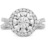 The Stella Diamond Ring in Platinum